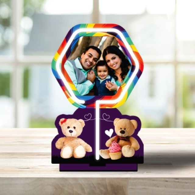 Neon Light Photo Frame NF5