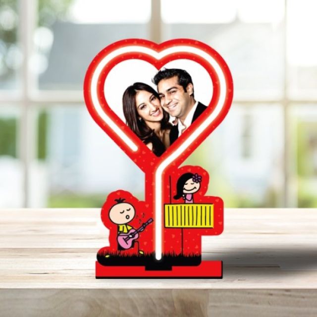 Neon Light Photo Frame NF6